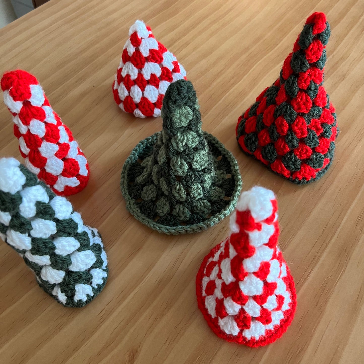 Assorted Crochet Christmas Trees 🎄 💚